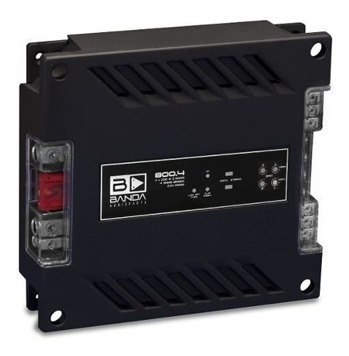 Módulo Amplificador Banda 800.4 800 Wrms 4 Canais 2 Ohms