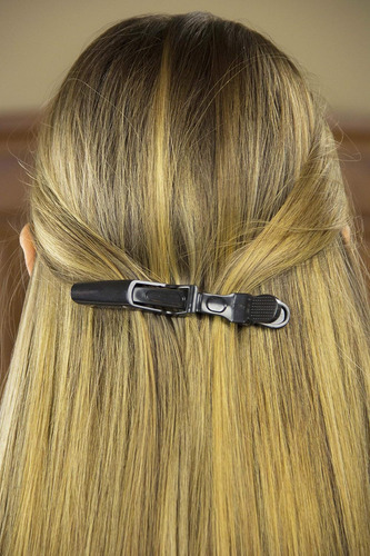 Pinzas Para Pelo Hh&ll, C/ Dientes Anchos Y Doble Bisagra