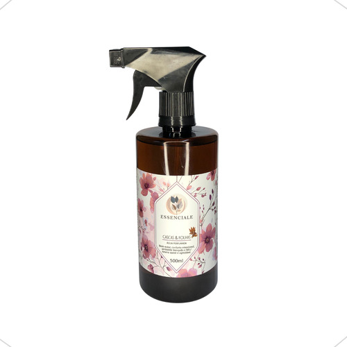 Água Perfumada Aromatizante Casca & Folhas Tecidos Lençol