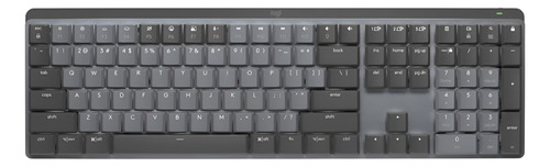 Teclado Logitech Mx Mechanical Grafito Iluminado Inalambrico