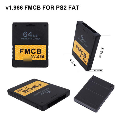 Tarjeta Free Mcboot Fmcb 1.966 8 Mb Para Ps2 Sin Lag