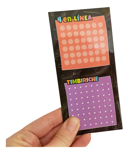 Souvenirs 10 Juego Doble 4 En Linea / Timbiriche Borrables