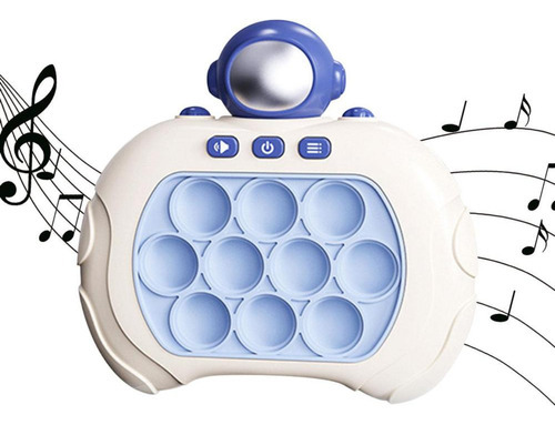 Juguete antiestrés Poppet Fidget Pop It, grande y rápido, color azul