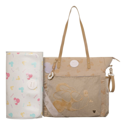 Pañalera Para Mujer Minnie W Capsule Oro Hbtarketon7cw Diseño De La Tela Gráfico
