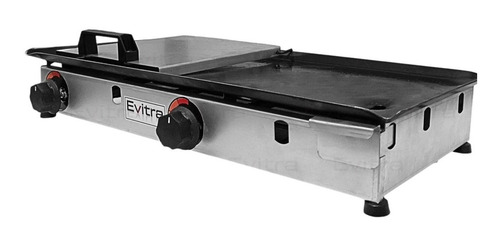 Chapa Bifeteira 60x30 Industrial Aço Inox Profissional Grill