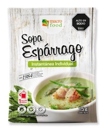 Display 24 Sopas Instantáneas Individuales Elige Sabor