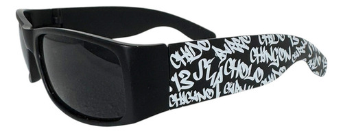 2 Lentes De Sol Cholo Azteca Chicano Og Locs Lowrider Joker Cholo Chicano Lowrider Negro Negro Negro