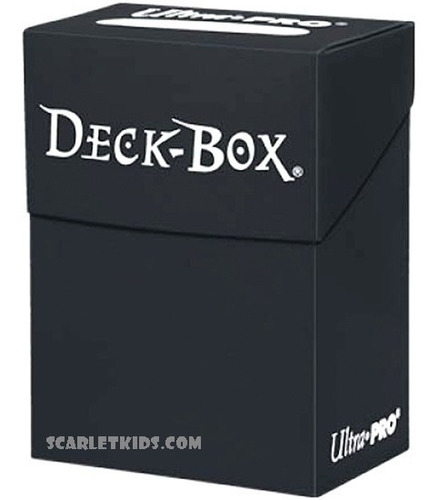 Protectores X50 + Deck Box Ultra Pro Negro Magic Pokemon