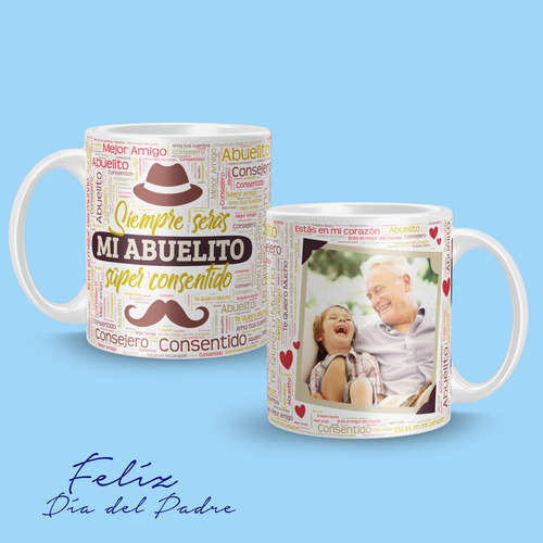 Plantillas Tazas Dia Del Padre Frases Fotos Sublimar #t466