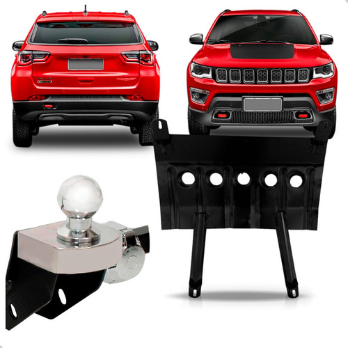 Kit Jeep Compass Engate Fixo + Protetor Carter.