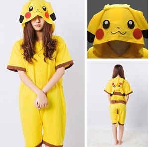 Kigurumi Pikachu Pokemon Pijama Enterito De Verano Xl