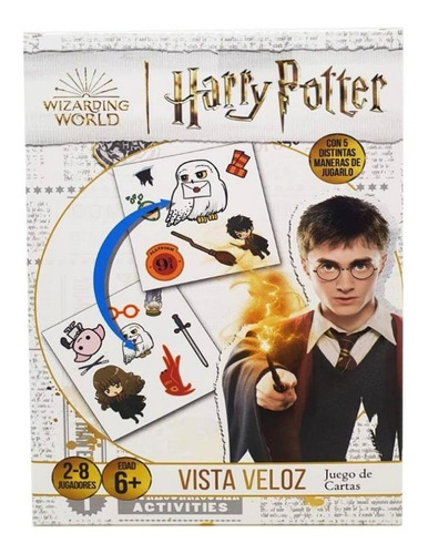 Juego De Cartas Harry Potter Vista Veloz Toyco Original Byp