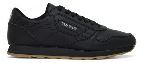 Zapatilla Topper Hombre Raven Negra