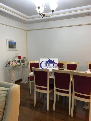 Imagem 4 de 27 de Apartamento Com 3 Dsuítes À Venda, 183 M² Por R$ 1.272.000 - Vila Boa Vista - Santo André/sp - Ap4563