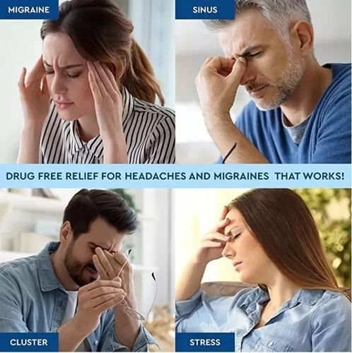 Imagen 10 de 10 de Gorro De Gel Alivio De Migraña Terapia De Frío. Dolor Cabeza