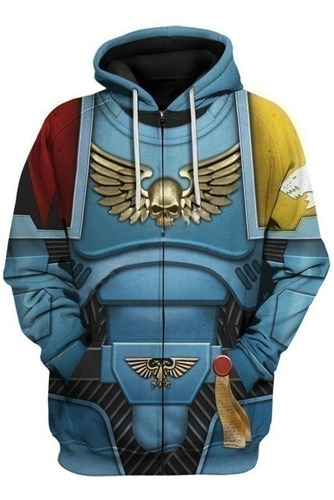 Lt Sudadera Con Capucha Warhammer 40k Para Hombre