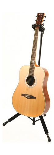 Atril De Guitarra/bajo Quiklok Gs508 Color Negro