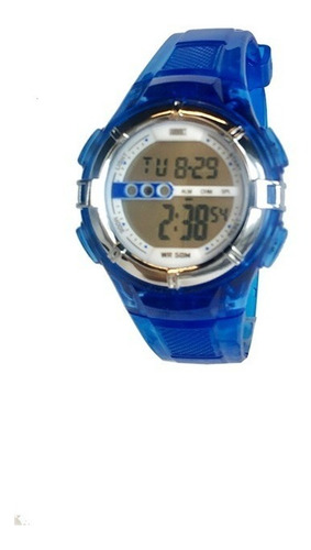 Reloj John L. Cook Mujer Niño/a Digital Sport 9471/2/3/4/5 Malla Azul