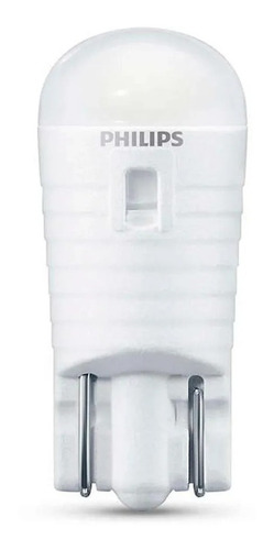 1 Unidade Lâmpada Philips P/ Moto Led Ultinon T10 W5w Branca