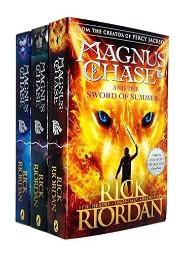 Magnus Chase And The Gods Of Asgard Series Collection 3 Book