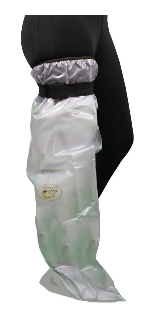 Bolsa Para Bañarse Con Yeso Bolsa Para Pierna Protectora Para Férula De Yeso Impermeable | Mercado