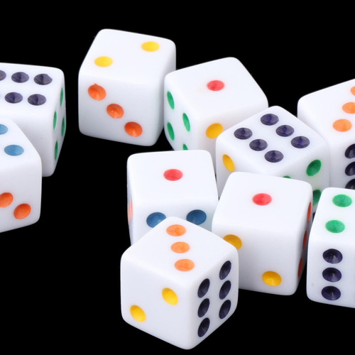 Datos Acrílicos De 6 Caras Para S De, Para S De Club