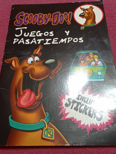 Scooby-doo! Juegos Y Pasatiempos C/stickers 