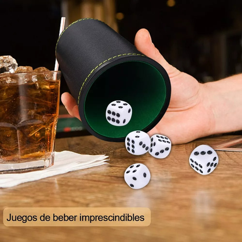 Juego De Mesa Juego De 4 Cachos De Eco Cuero Negro