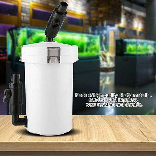 Filtro Externo 400lts/hr 603b Para Peceras Y Acuarios