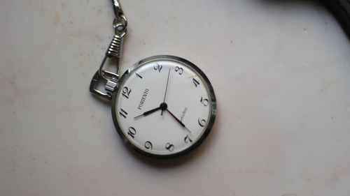 Reloj De Bolsillo Clasico De Cuerda Mecanico Ferrocarril (Usado)