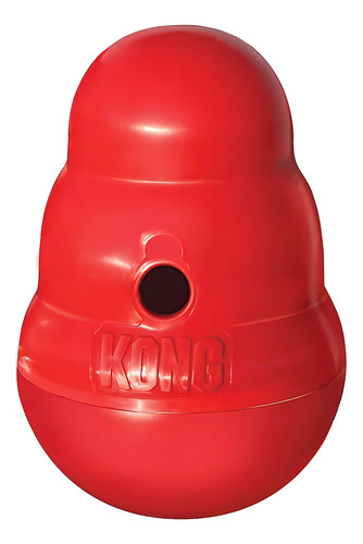 Kong, brinquedo dispensador de comida para cães Wobbler, L
