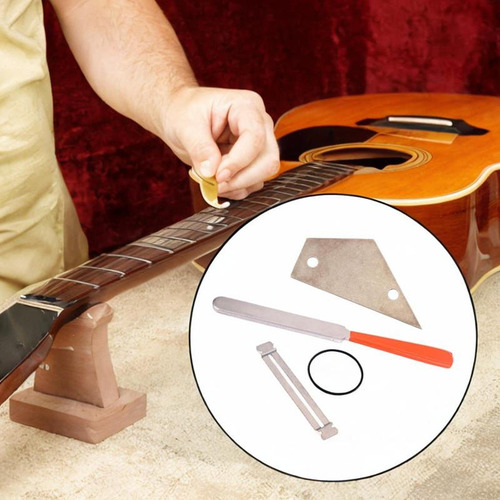 Kit De Herramientas Para Reparación De Guitarras, Balancín