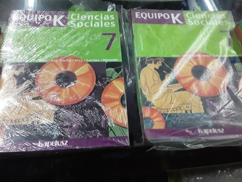 Ciencias Sociales 7 Equipo K Lote X 2 Libros Kapelusz 