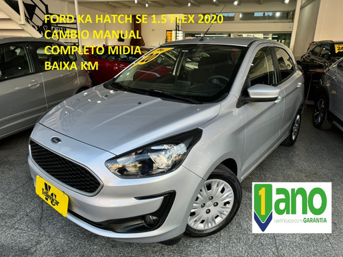 Ford Ka Hatch 1.5 SE Plus Flex Manual 2020 Completo Baixa Km