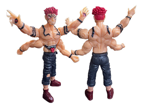 Sukuna Jujutsu Kaisen Figura Articulada Templo Del Mal Jk