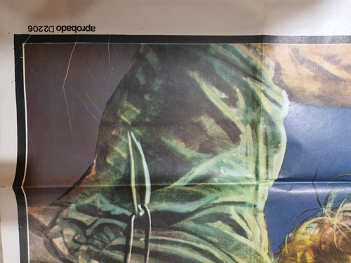 Afiche Cine - Doble- El Cazador De Tiburones-d 803 (Usado)