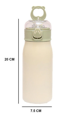 Termo Botella Para Cafe O Te Stickers Acero Inoxidable 500ml