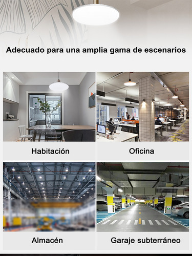 20w Emisión De Luz De Gran Superficie Foco Led Redondo 10pcs Blanco Frío