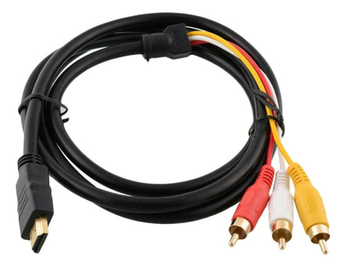 1 Pieza A Rca, A 3rca Av Compuesto M / Adaptador De