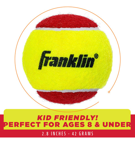 Pelotas De Tenis Franklin Sports Starter Para Principiantes,