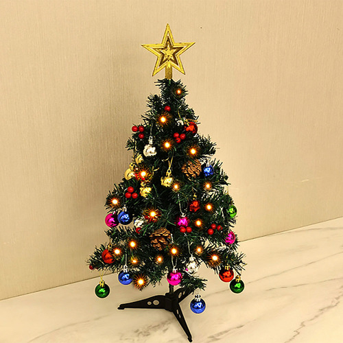 Set A De Mini Árbol De Navidad Led De 60 Cm