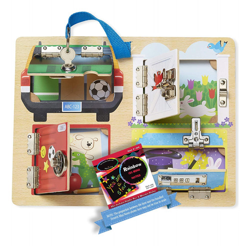 Lock And Latches: Kit De Actividades De Tablero Con 1 Me L .