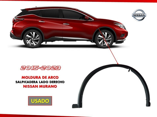 Moldura De Arco Salp Derecha Nissan Murano 2015-2023 Usado 