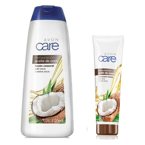 Pack Crema De Manos Y Corporal Avon Care Aceite De Coco