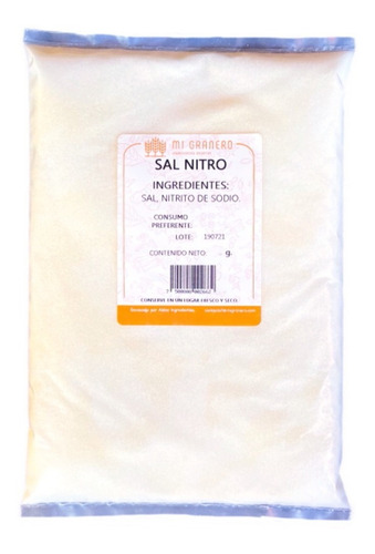Sal Nitro 25 Kg (uso Alimenticio)