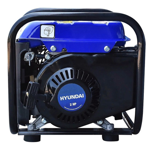 Imagen 4 de 5 de Generador Eléctrico Planta De Luz Hyundai 1,000w 2hp