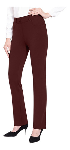 Pantalones De Yoga Delgados De Cintura Alta Elásticos Para M