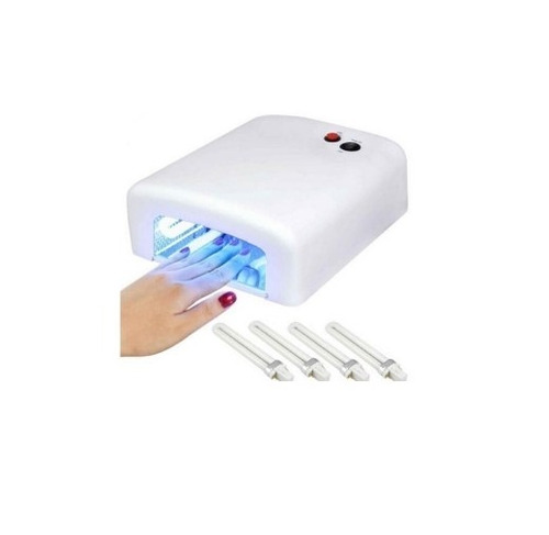 Cabina Para Uñas Uv 36w 4 Tubos Duga Semipermanante