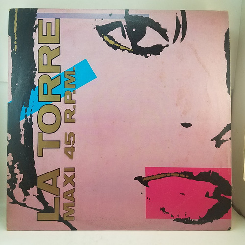 La Torre - Maxi 45rpm - Vinilo 1986 Lp Patricia Sosa Mb+