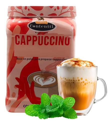 Base Café Frappuccino 1kg Frappe Vending Bases Pulpa Tibiri Sabor CAPPUCCINO MENTA